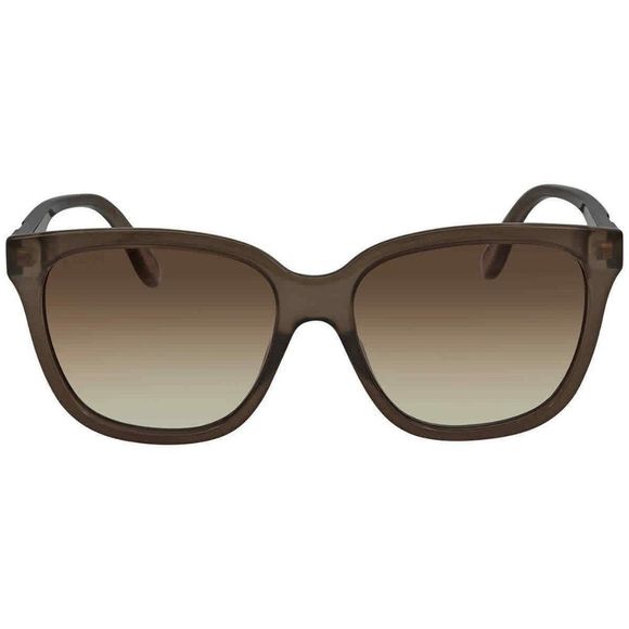 NEW Gucci Orange Gradient Square Women\'s Sunglasses main image 4